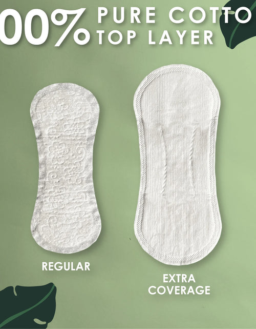 Load image into Gallery viewer, Ultra Thin Liners for Women, Regular, 100% Pure Cotton Top Layer 100 Ct
