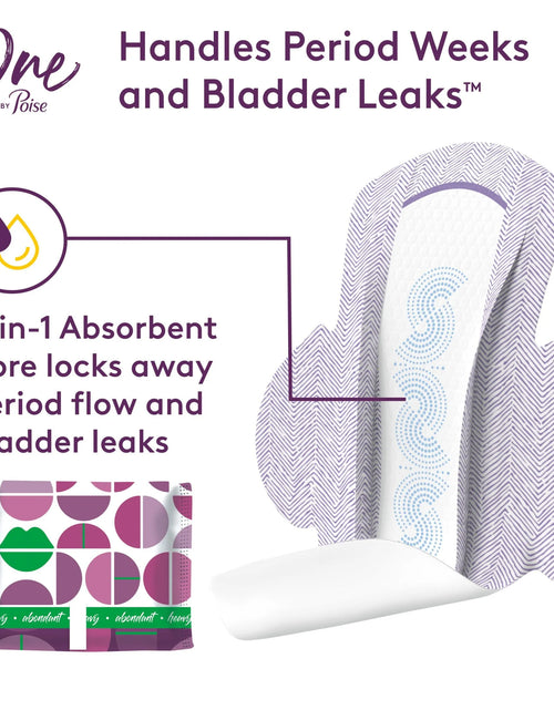 Load image into Gallery viewer, One by  Feminine Pads with Wings, Heavy Absorbency Period &amp; Incontinence Pads, 18 Count

