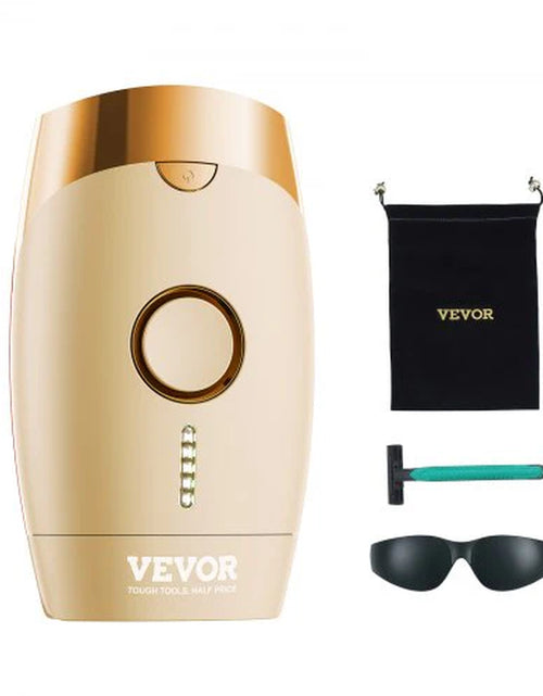 Load image into Gallery viewer, VEVOR IPL Hair Removal, Permanent Hair Removal for Women and Men, Auto/Manual Modes &amp; 5 Adjustable Levels, Painless At-Home Hair Removal Device for Legs, Armpits, Bikini Line, Whole Body
