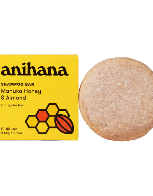 Load image into Gallery viewer, Shampoo Bar Manuka Honey &amp; Almond for Regular Hair 2.29Oz
