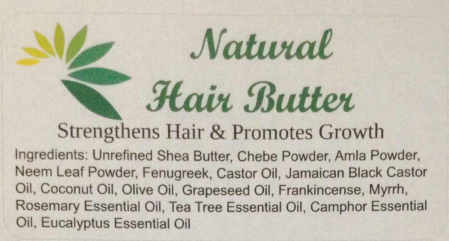Natural Chebe Amla Hair Butter Moisturizer Hair Growth 12 Ounce