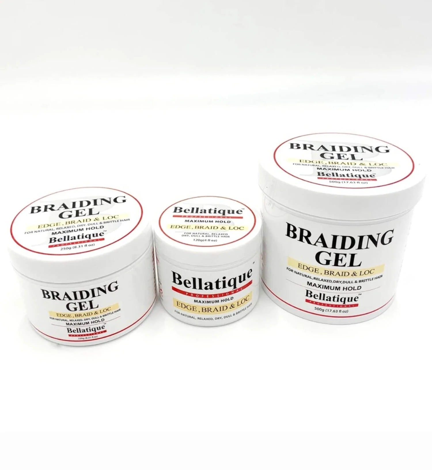 Professional Maximum Hold Edge, Braid & Loc 4Oz by  Hair Care